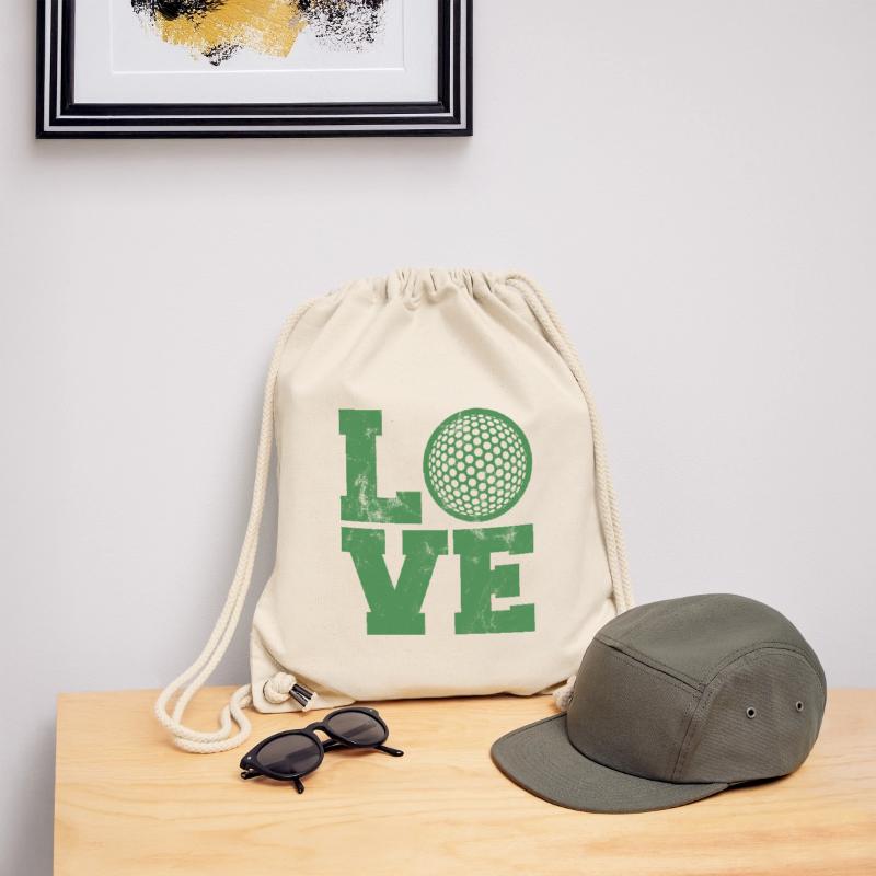 Golf Caddy Golf Course Putter Yardage Gift Tee Stanley/Stella Recycled Gym Bag