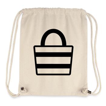 Shopping bag - Stanley/Stella Recycled Gym Bag - natural - Front