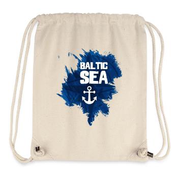 Mer Baltique - Sac à cordon recyclé Stanley/Stella - blanc naturel - Devant