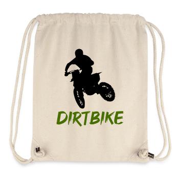 moto tout-terrain - Sac à cordon recyclé Stanley/Stella - blanc naturel - Devant