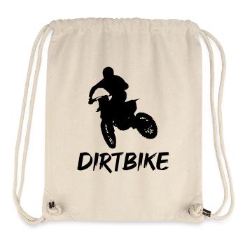 moto tout-terrain - Sac à cordon recyclé Stanley/Stella - blanc naturel - Devant