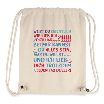 Do you know? - Stanley/Stella Recycled Gym Bag - natural - Front