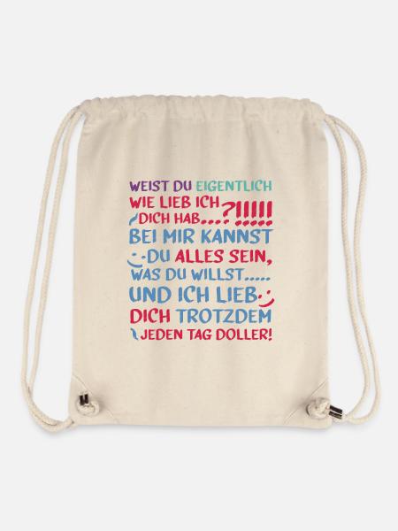 Do you know? - Stanley/Stella Recycled Gym Bag - natural
