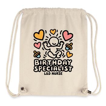 Passion for obstetrics - Stanley/Stella Recycled Gym Bag - natural - Front