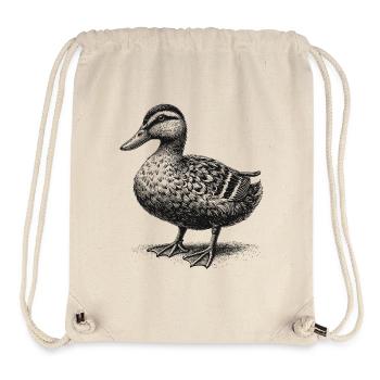Ente - Stanley/Stella recycelter Gym Bag - Naturweiß - Vorne