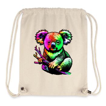 Koala - Stanley/Stella recycelter Gym Bag - Naturweiß - Vorne