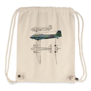 Li-2 - Stanley/Stella recycelter Gym Bag - Naturweiß - Vorne