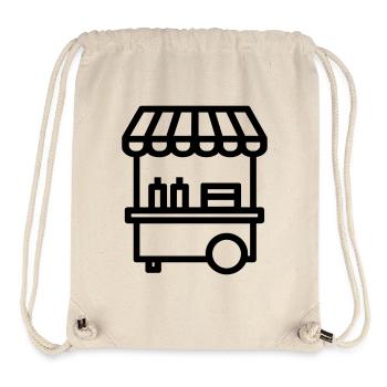 Street Food Cart - Stanley/Stella Recycled Gym Bag - natural - Front