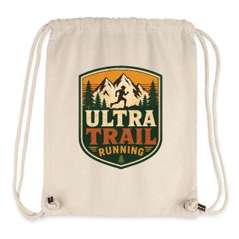 Ultra Trail Running - Sac à cordon recyclé Stanley/Stella - blanc naturel - Devant