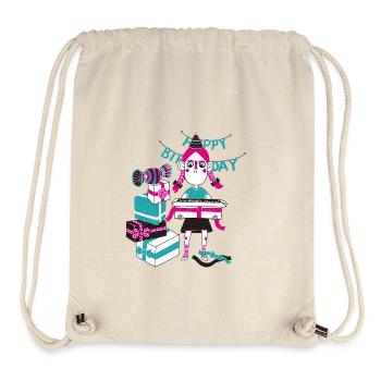 birthday - Stanley/Stella Recycled Gym Bag - natural - Front