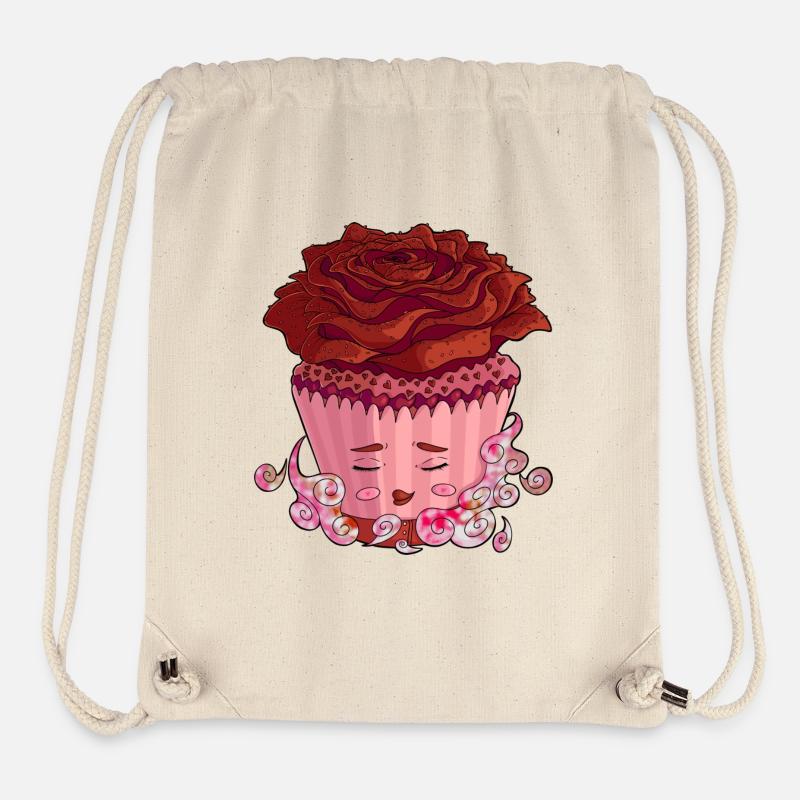 Valeria Cupcake - Stanley/Stella recycelter Gym Bag - Naturweiß