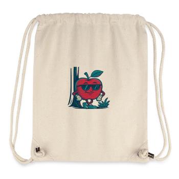 Glich Apfel - Stanley/Stella recycelter Gym Bag - Naturweiß - Vorne