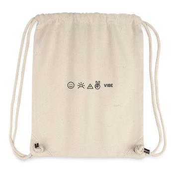 Happy Holiday - Stanley/Stella Recycled Gym Bag - natural - Front