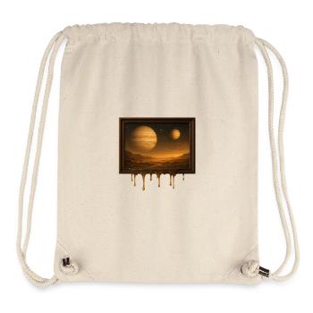 Melting Worlds - Stanley/Stella Recycled Gym Bag - natural - Front