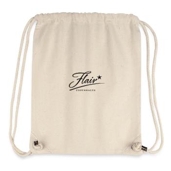 Flair Copenhagen logo - Stanley/Stella Recycled Gym Bag - natural - Front