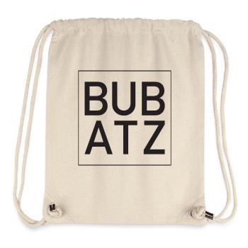 BUBATZ - Trendiges Minimalist Shirt - Stanley/Stella recycelter Gym Bag - Naturweiß - Vorne