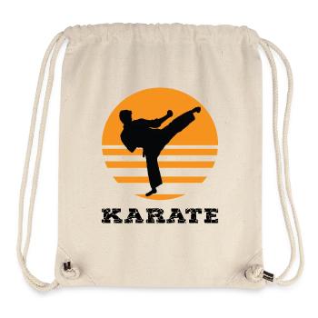 karaté - Sac à cordon recyclé Stanley/Stella - blanc naturel - Devant