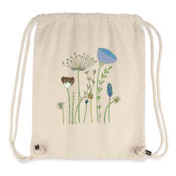 dried flowers flower meadow - Stanley/Stella Recycled Gym Bag - natural - Front