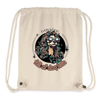 full of dog hair - Stanley/Stella Recycled Gym Bag - natural - Front