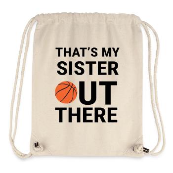 Basketball - Stanley/Stella recycelter Gym Bag - Naturweiß - Vorne