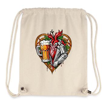 I love beer - Stanley/Stella Recycled Gym Bag - natural - Front