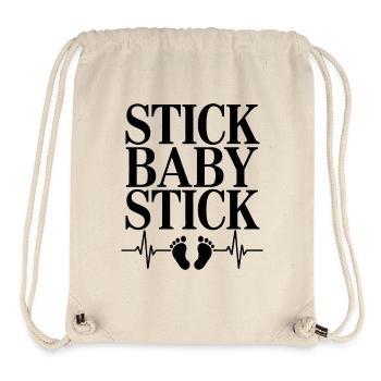 Zuversicht auf der Kinderwunsch-Reise - Stanley/Stella recycelter Gym Bag - Naturweiß - Vorne