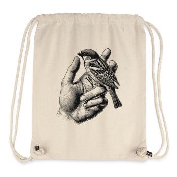Sparrow - Stanley/Stella Recycled Gym Bag - natural - Front