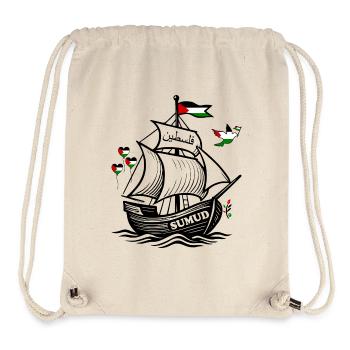Free palestine - free gaza - Stanley/Stella recycelter Gym Bag - Naturweiß - Vorne