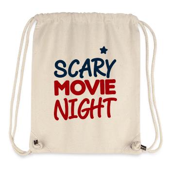 Nuit Ciné Horreur - Sac à cordon recyclé Stanley/Stella - blanc naturel - Devant