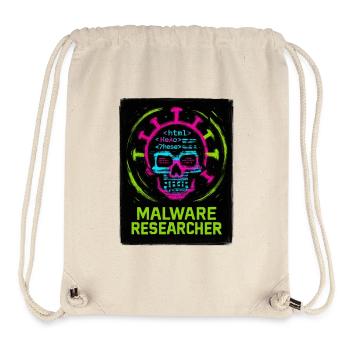 Cybersicherheit: Malware-Forscher - Stanley/Stella recycelter Gym Bag - Naturweiß - Vorne