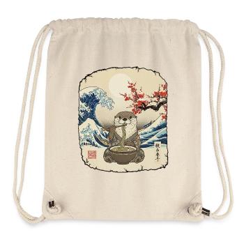 Otter Ramen Asiatisch - Stanley/Stella recycelter Gym Bag - Naturweiß - Vorne
