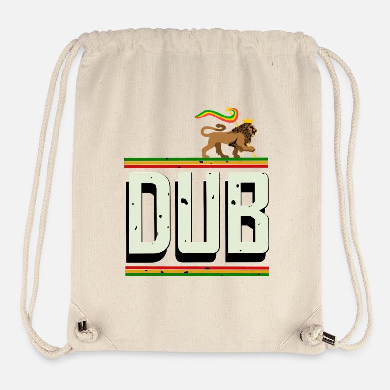 Dub Reggae - Stanley/Stella recycelter Gym Bag - Naturweiß