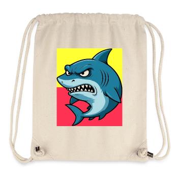 Shark - Stanley/Stella Recycled Gym Bag - natural - Front