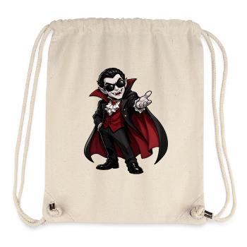 Vampir - Stanley/Stella recycelter Gym Bag - Naturweiß - Vorne