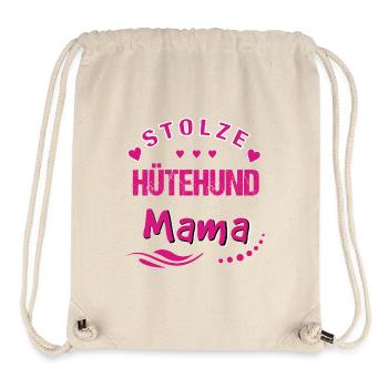 Stolze Hütehund Mama  - Stanley/Stella recycelter Gym Bag - Naturweiß - Vorne