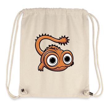 Funny little monster with big eyes - Stanley/Stella Recycled Gym Bag - natural - Front