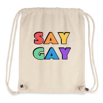 SAG GAY - Stanley/Stella recycelter Gym Bag - Naturweiß - Vorne