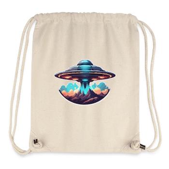 Alien / Spaceship / UFO / Area 51 / All / Mars - Stanley/Stella Recycled Gym Bag - natural - Front