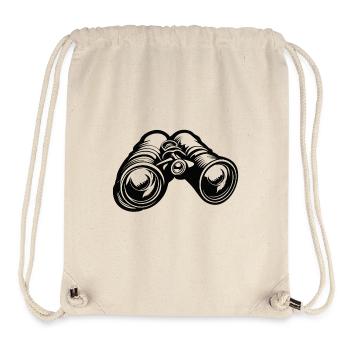 Binoculars / Observation / Observation / Adventure - Stanley/Stella Recycled Gym Bag - natural - Front