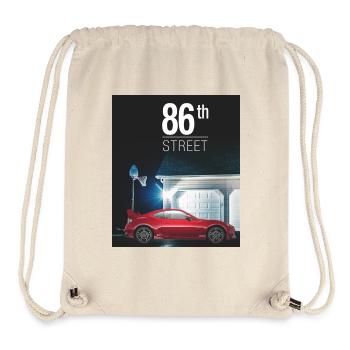 86th Street - Stanley/Stella recycelter Gym Bag - Naturweiß - Vorne