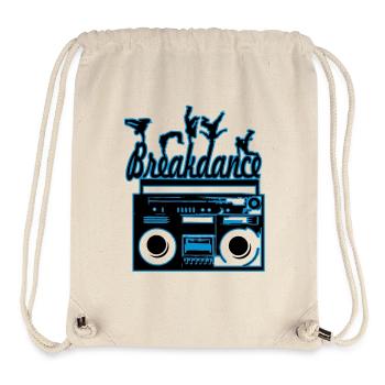 breakdance - Stanley/Stella recycelter Gym Bag - Naturweiß - Vorne