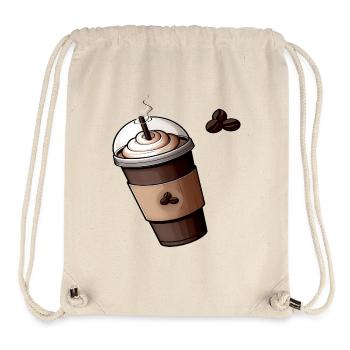 Coffee Cup - Sac à cordon recyclé Stanley/Stella - blanc naturel - Devant