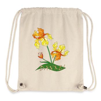 Danke - Stanley/Stella recycelter Gym Bag - Naturweiß - Vorne