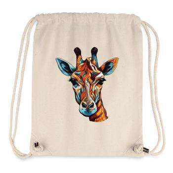 giraffe - Stanley/Stella Recycled Gym Bag - natural - Front