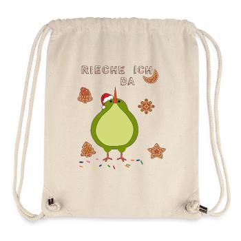 Gingerbread Advent - Stanley/Stella Recycled Gym Bag - natural - Front