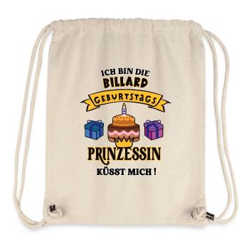 Billard Spielerin Geburtstag Billardspielerin Geb - Stanley/Stella recycelter Gym Bag - Naturweiß - Vorne