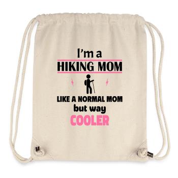 I'm a hiking mom - Stanley/Stella Recycled Gym Bag - natural - Front
