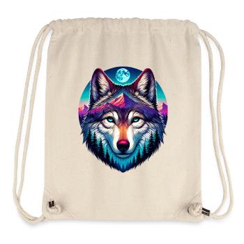 Loup - Sac à cordon recyclé Stanley/Stella - blanc naturel - Devant