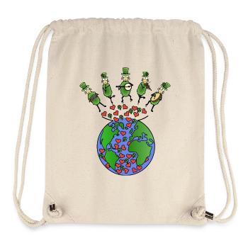 Folk Music Sheep - Stanley/Stella Recycled Gym Bag - natural - Front
