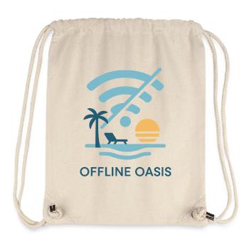Offline - Stanley/Stella recycelter Gym Bag - Naturweiß - Vorne